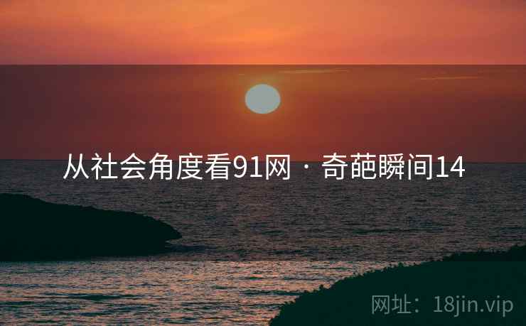 从社会角度看91网 · 奇葩瞬间14 从社会角度看91网 · 奇葩瞬间14