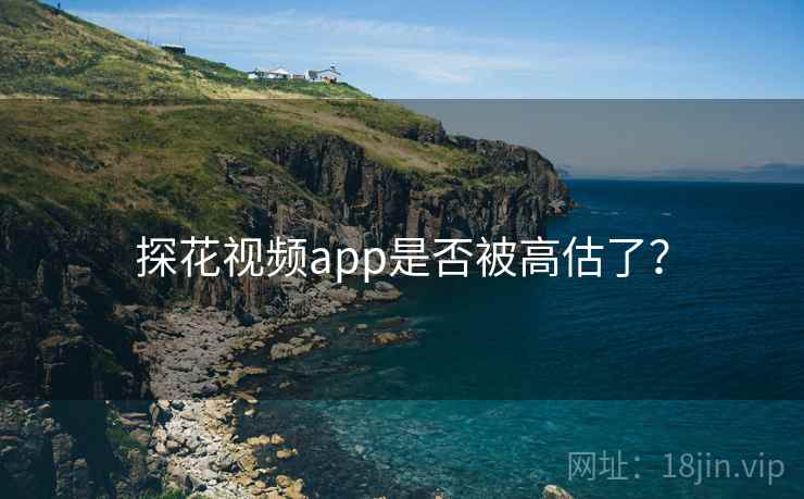 探花视频app是否被高估了? 探花视频app是否被高估了?